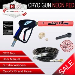 CO2 Cryo Gun NEON Red