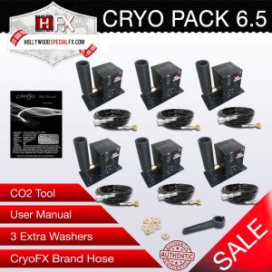 Cryo Pack 6.5 CO2 Jets with 6 sets of hoses